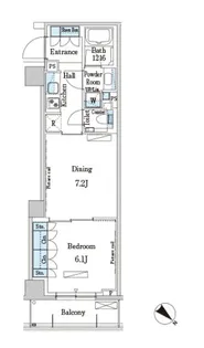 東京都渋谷区神宮前5【マンション】の間取り