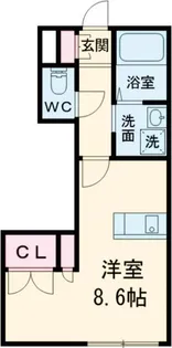 セレア【1階】の間取り