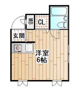 大阪府東大阪市小若江1【マンション】の間取り