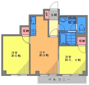 ロアジス【2階】の間取り