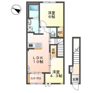 Soleil.Kay【2階】の間取り