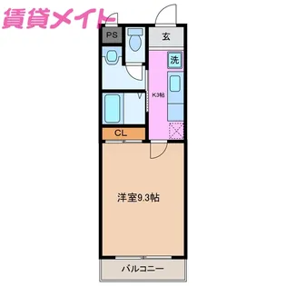 プレミール・レイ【2階】の間取り