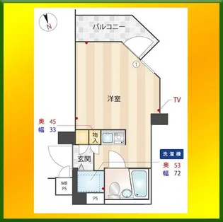ワコーレ花小金井【6階】の間取り