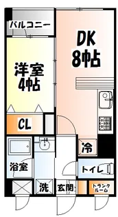 ソフィア宮城野【3階】の間取り