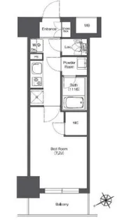 東京都江東区佐賀1【マンション】の間取り