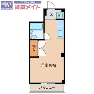ティアラ桜橋【2階】の間取り