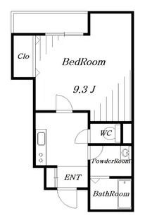 千葉県千葉市中央区亀井町【アパート】の間取り