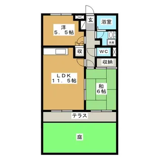 Casa W3 A【1階】の間取り