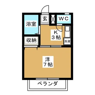 セレサS・S【1階】の間取り