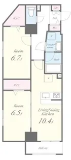 JPT RESIDENSE【9階】の間取り