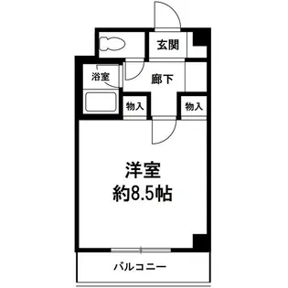 石丸ビル【3階】の間取り