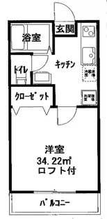 ルミエール【2階】の間取り