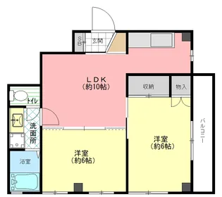 共栄日吉ビル【2階】の間取り
