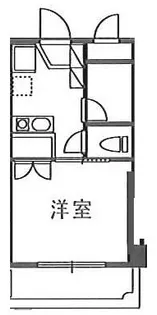 メゾンドプランタン【2階】の間取り