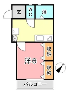 アトラス老松【3階】の間取り