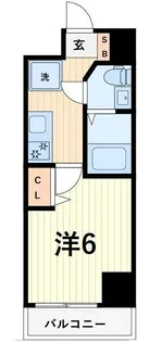 フェルクルールプレスト青戸【4階】の間取り