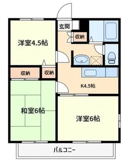キャニオンハヤシ【3階】の間取り