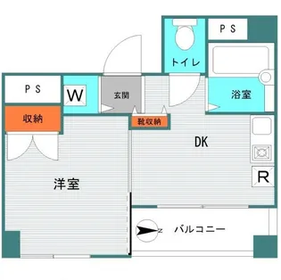 丸山ビル【2階】の間取り