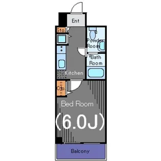 ガラ・シティ大崎【4階】の間取り