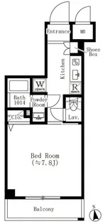 CREATIF文京江戸川橋【2階】の間取り