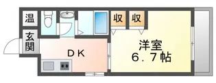 第15関根マンション【6階】の間取り