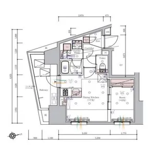 シーフォルム川崎【3階】の間取り