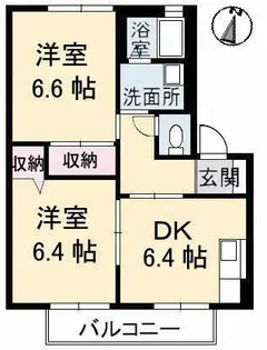 シエル・エトワール B棟【2階】の間取り