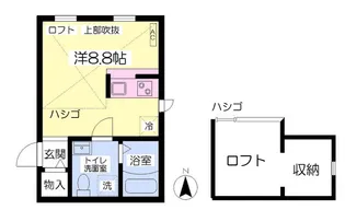 プリマガーデンフィオーレ【1階】の間取り