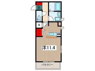 アークシティAコート.【1階】の間取り