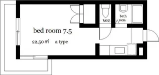 オクトワール宮崎西弐番館【1階】の間取り