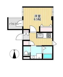 アミティエコート【2階】の間取り