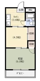 カインドハウス相生【1階】の間取り
