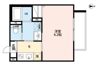 rh Nishiomiya【1階】の間取り