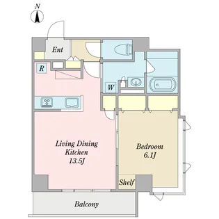 DECO【5階】の間取り