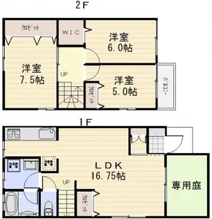 フォーリストA棟【1階】の間取り