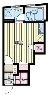 アレッジオK【1階】の間取り
