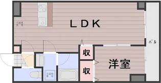 Le Marais【3階】の間取り