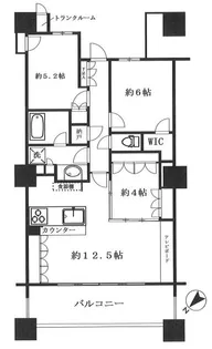 ブリリア有明スカイタワー【18階】の間取り