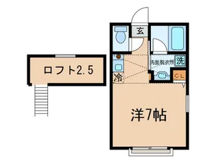 フラワ-ハイツ【2階】の間取り