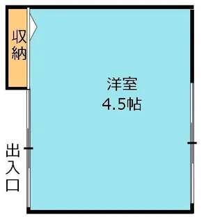 ハウス三本【2階】の間取り