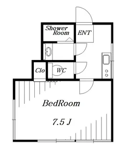 Tendai Villa【1階】の間取り