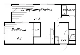 サクセスビル【2階】の間取り