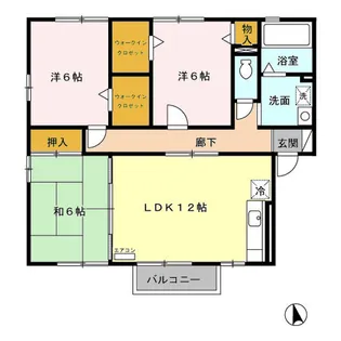 アスピラシオン A【2階】の間取り