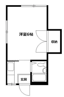 月見台ハイツ【1階】の間取り