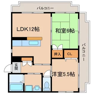 ピアパーク II【3階】の間取り