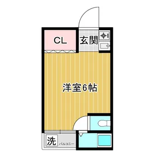 恵比寿セントラル【1階】の間取り