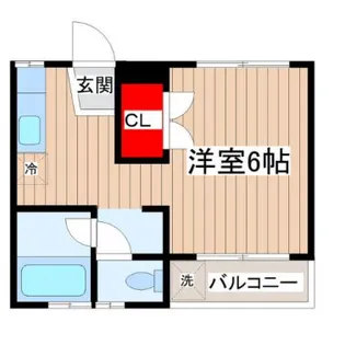 樫尾マンション【3階】の間取り
