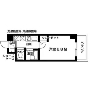 スタイルレジデンス中野【2階】の間取り