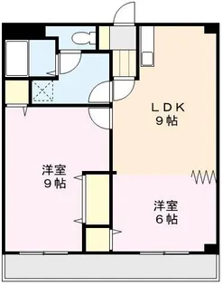 ユーロイヤルB【1階】の間取り