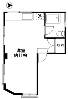 ターラカワギシ【2階】の間取り